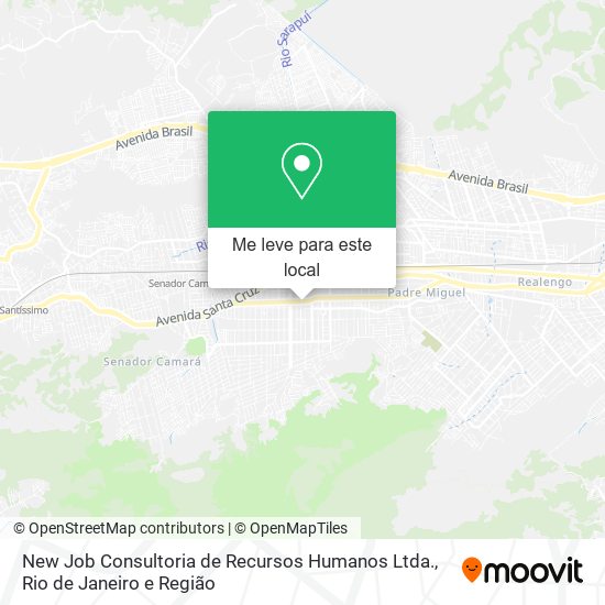 New Job Consultoria de Recursos Humanos Ltda. mapa