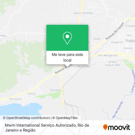 Mwm International Serviço Autorizado mapa