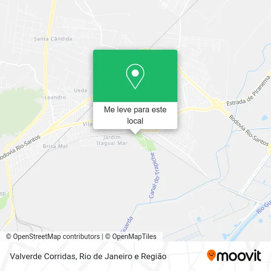 Valverde Corridas mapa