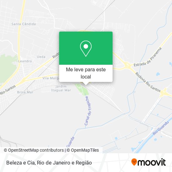 Beleza e Cia mapa