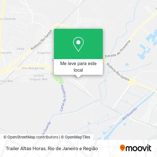 Trailer Altas Horas mapa