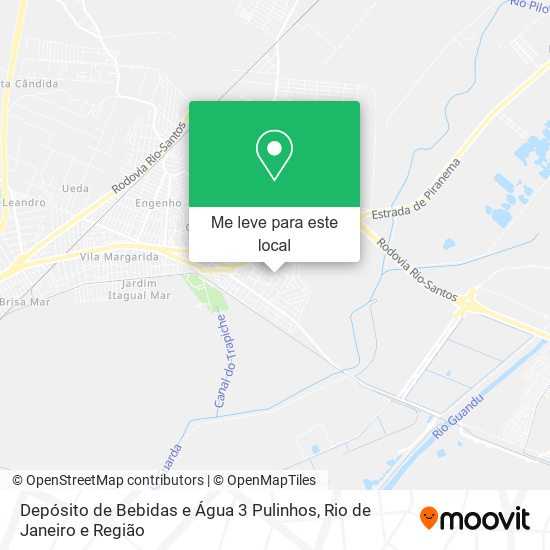 Depósito de Bebidas e Água 3 Pulinhos mapa