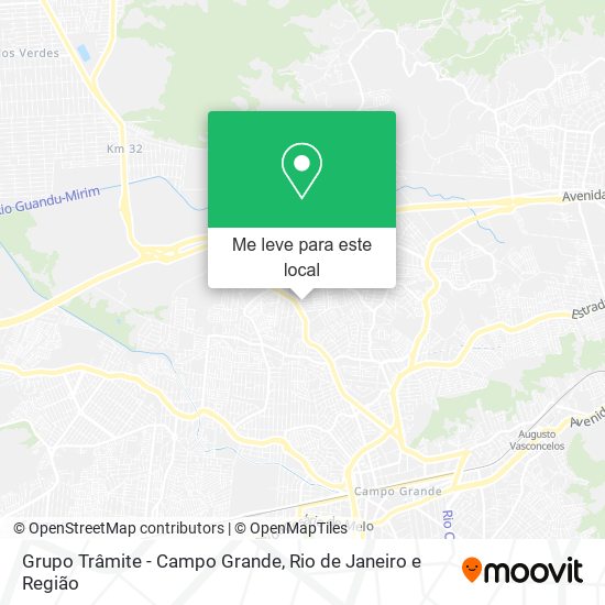 Grupo Trâmite - Campo Grande mapa