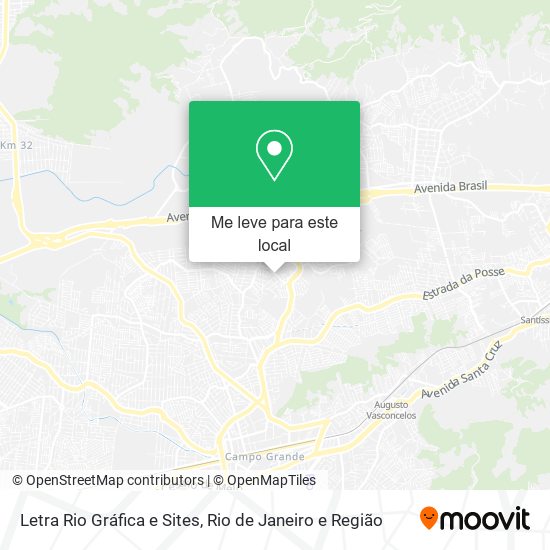 Letra Rio Gráfica e Sites mapa