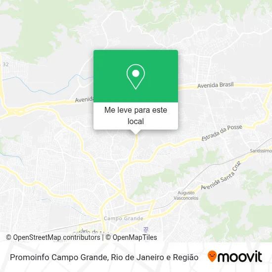 Promoinfo Campo Grande mapa