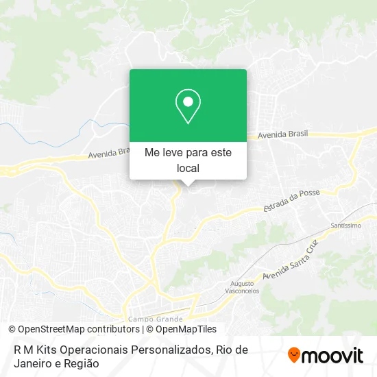 R M Kits Operacionais Personalizados mapa
