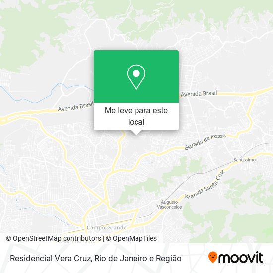 Residencial Vera Cruz mapa