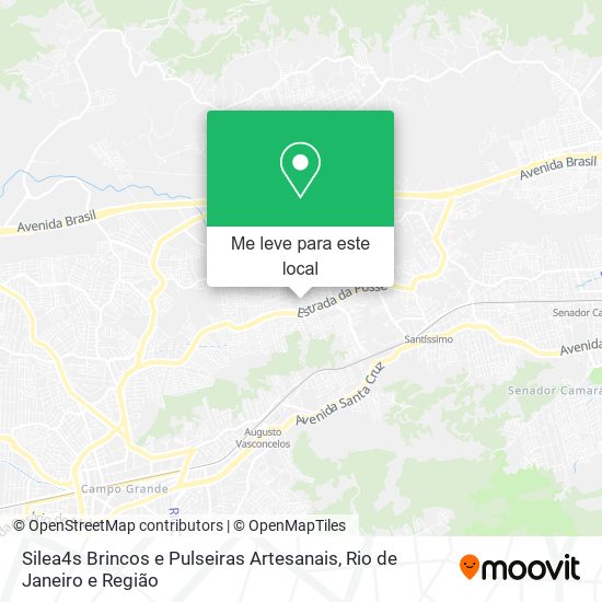 Silea4s Brincos e Pulseiras Artesanais mapa