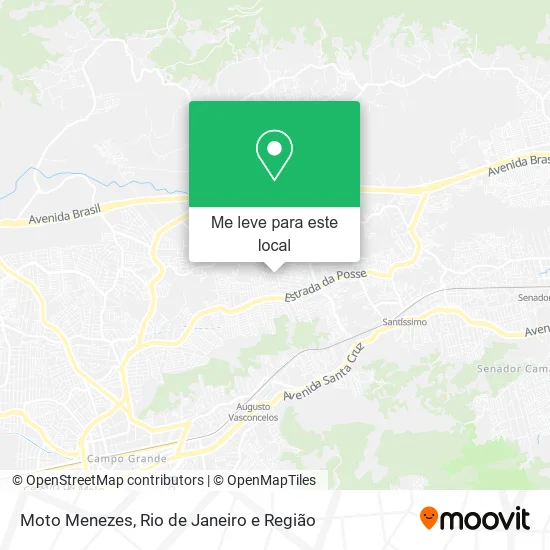 Moto Menezes mapa