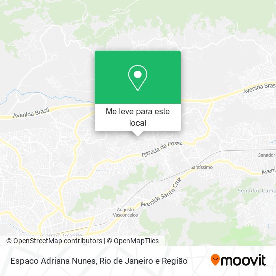 Espaco Adriana Nunes mapa
