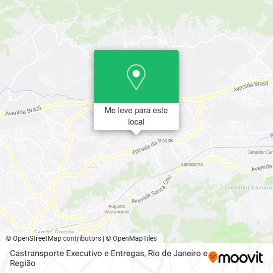 Castransporte Executivo e Entregas mapa