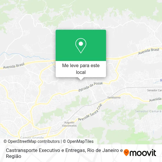Castransporte Executivo e Entregas mapa