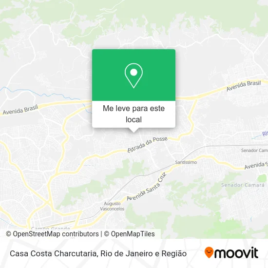 Casa Costa Charcutaria mapa