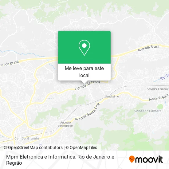 Mpm Eletronica e Informatica mapa
