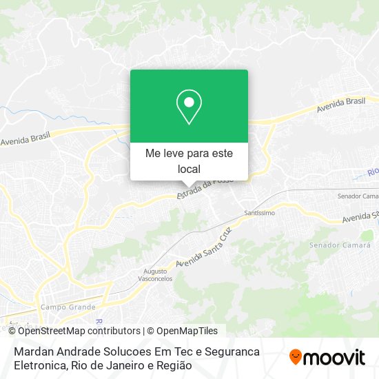 Mardan Andrade Solucoes Em Tec e Seguranca Eletronica mapa