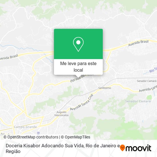 Doceria Kisabor Adocando Sua Vida mapa
