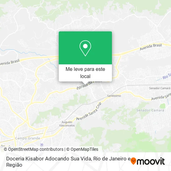 Doceria Kisabor Adocando Sua Vida mapa