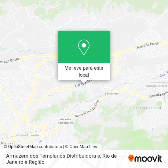 Armazem dos Templarios Distribuidora e mapa