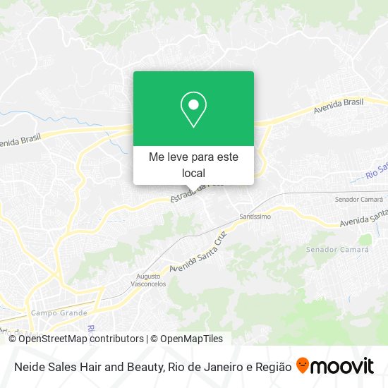 Neide Sales Hair and Beauty mapa