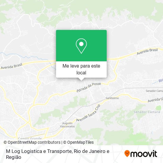 M Log Logistica e Transporte mapa