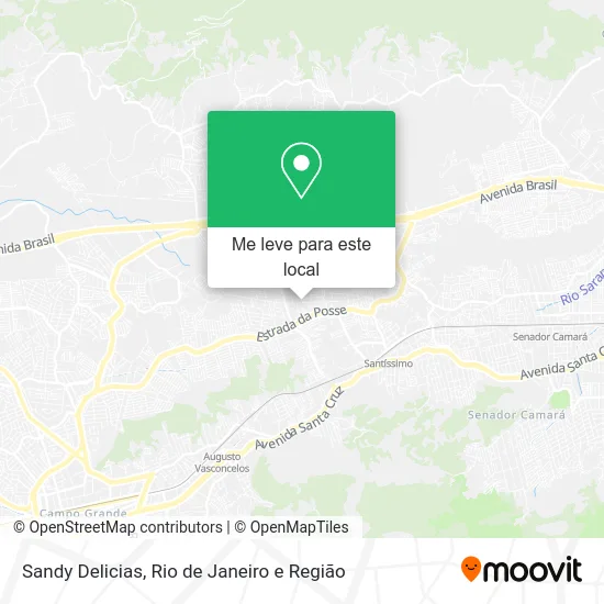 Sandy Delicias mapa