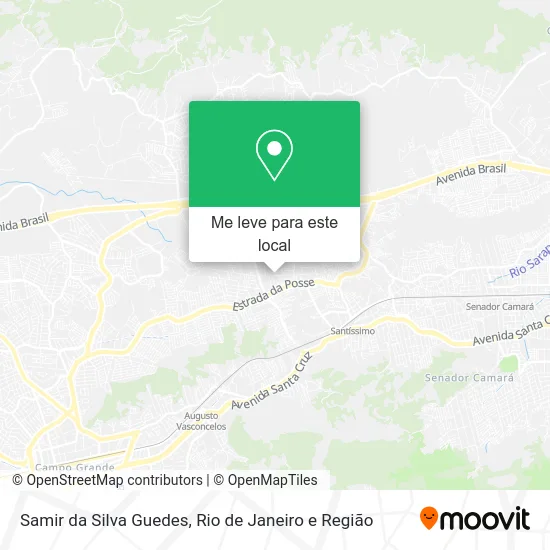Samir da Silva Guedes mapa