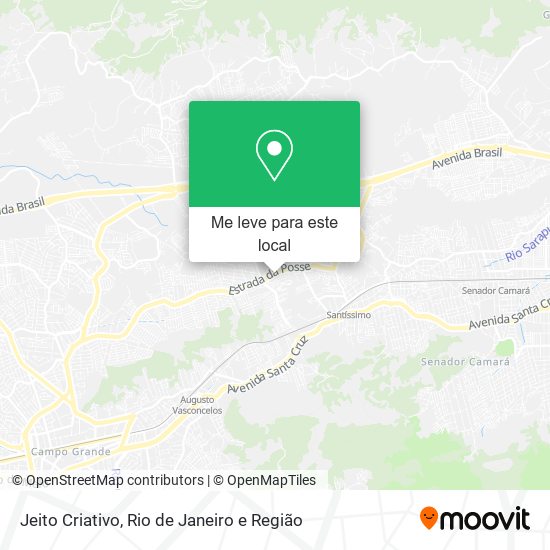 Jeito Criativo mapa