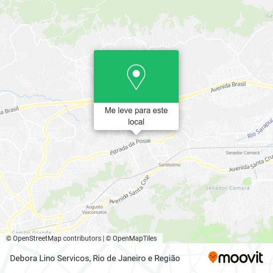 Debora Lino Servicos mapa