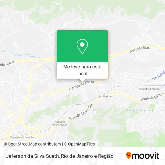 Jeferson da Silva Sueth mapa