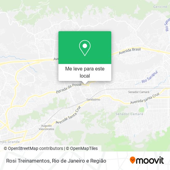 Rosi Treinamentos mapa