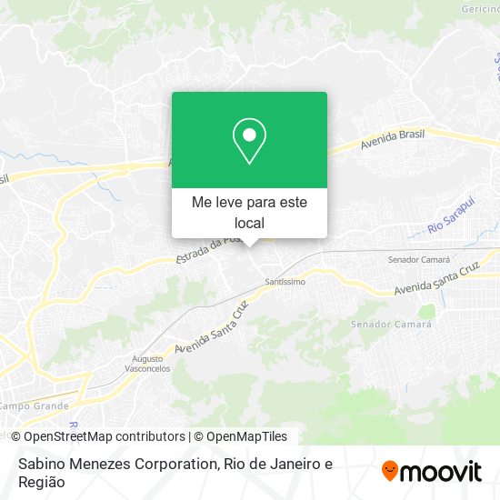 Sabino Menezes Corporation mapa