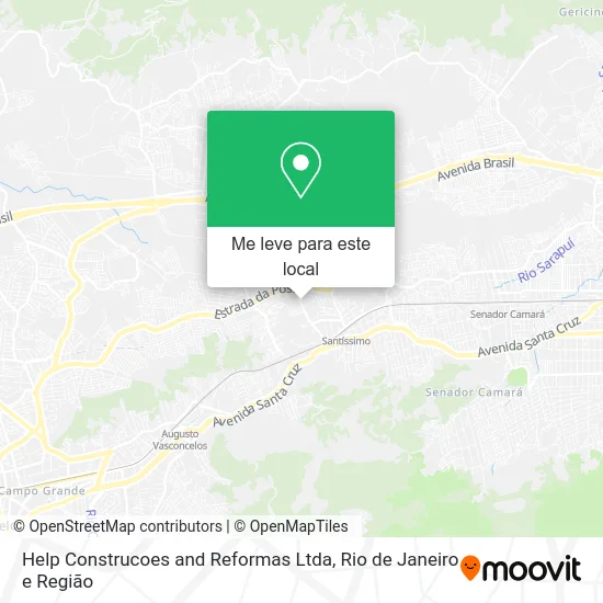 Help Construcoes and Reformas Ltda mapa