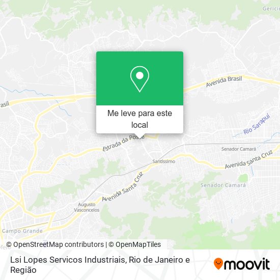 Lsi Lopes Servicos Industriais mapa