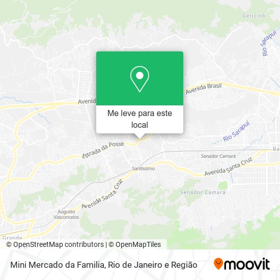 Mini Mercado da Familia mapa