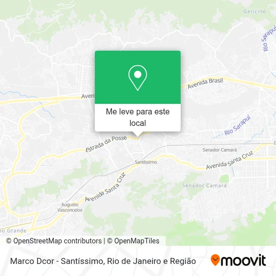 Marco Dcor - Santíssimo mapa