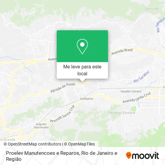 Proelev Manutencoes e Reparos mapa