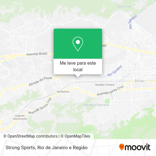 Strong Sports mapa