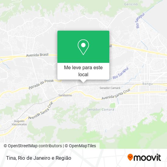 Tina mapa