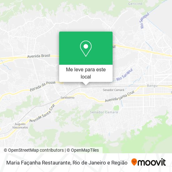 Maria Façanha Restaurante mapa