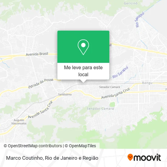 Marco Coutinho mapa