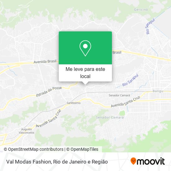 Val Modas Fashion mapa