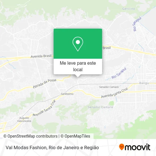 Val Modas Fashion mapa
