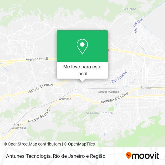 Antunes Tecnologia mapa