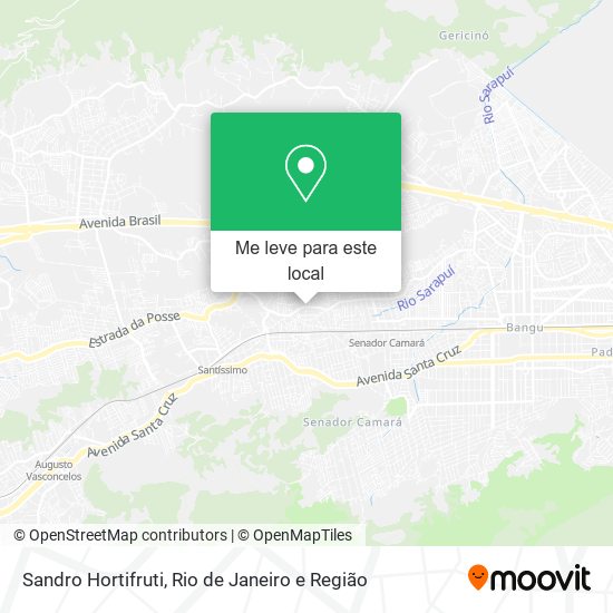 Sandro Hortifruti mapa
