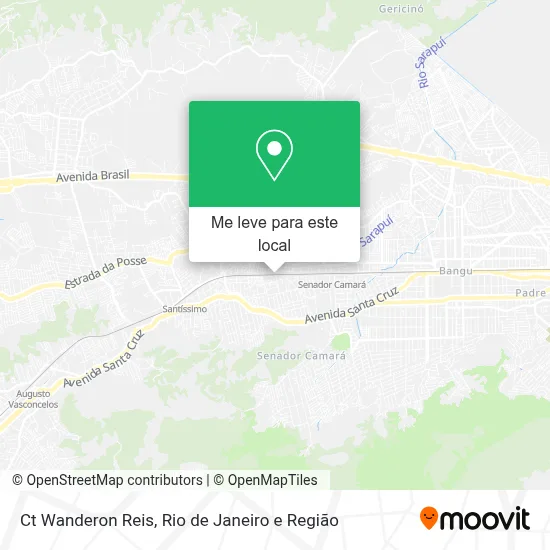 Ct Wanderon Reis mapa