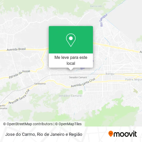 Jose do Carmo mapa