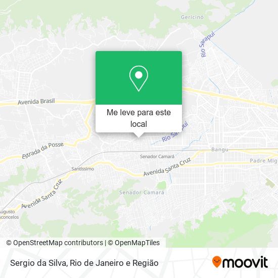 Sergio da Silva mapa