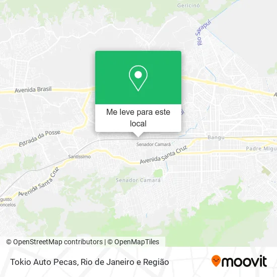 Tokio Auto Pecas mapa