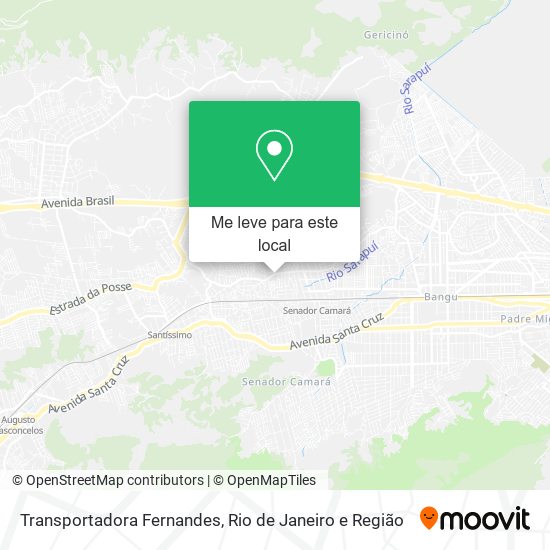 Transportadora Fernandes mapa