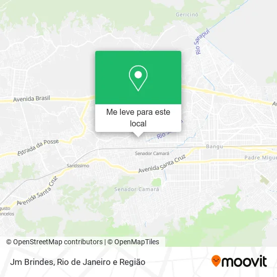 Jm Brindes mapa
